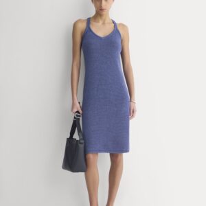 Sweater Racerback Midi Dress | Blue Dusk
