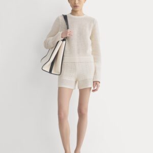 Open-Knit Short in Everyday Cotton | Canvas