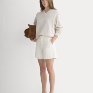 Seamed Everywhere Short | Bone