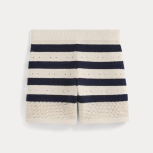 Open-Knit Short in Everyday Cotton | Canvas / Navy